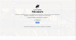 Desktop Screenshot of calvadosmorin.com